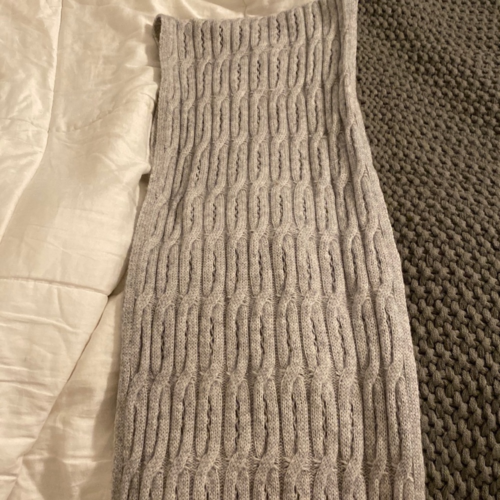Grey scarf